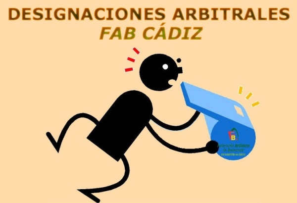designaciones, FAB Cádiz, árbitros, oficiales