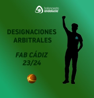 Designaciones arbitrales FAB Cádiz